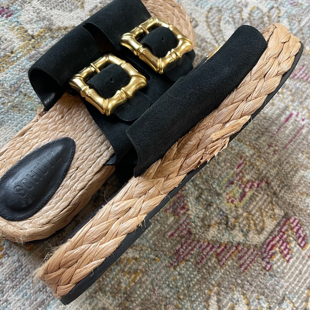 SCHUTZ ENOLA ROPE SANDAL - Picture 4 of 4